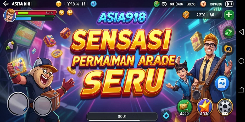 Tampilan gameplay ASIA918 yang dinamis dan penuh warna.