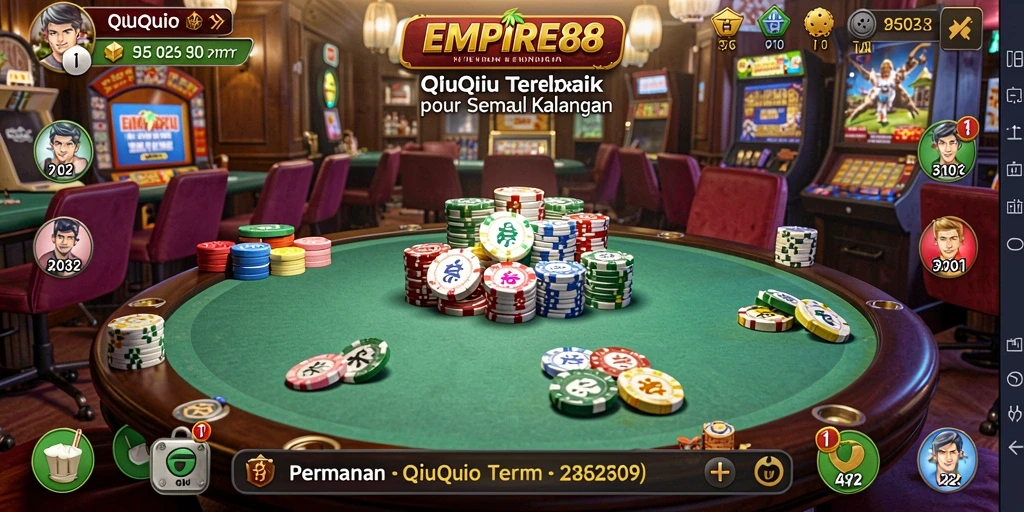 Screenshot gameplay QiuQiu yang menarik dan seru.