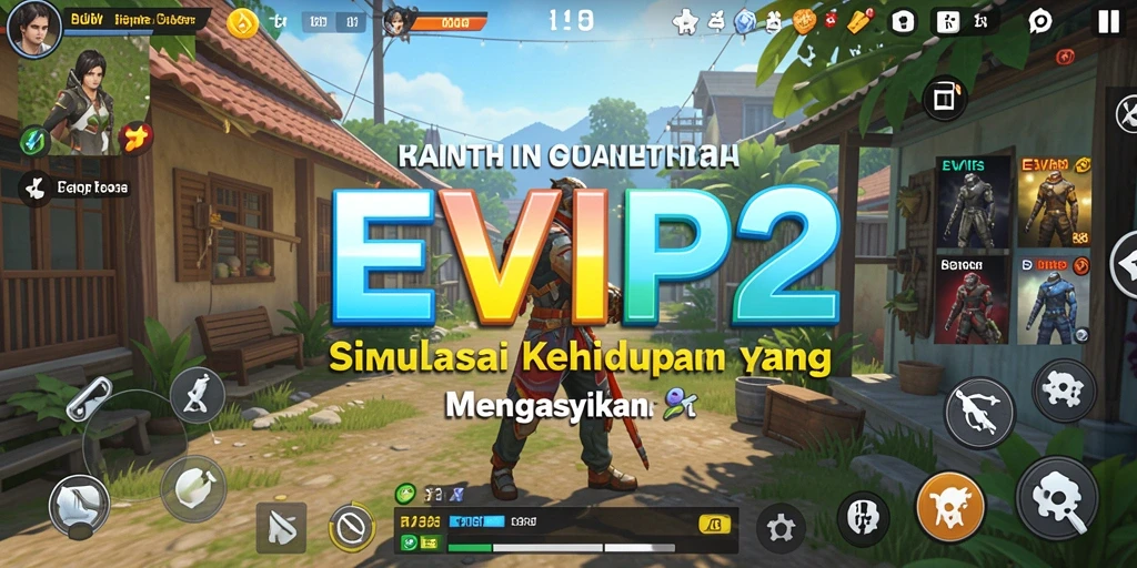 Gameplay mendalam dan interaktif dalam EVIP2 yang mengasyikkan.