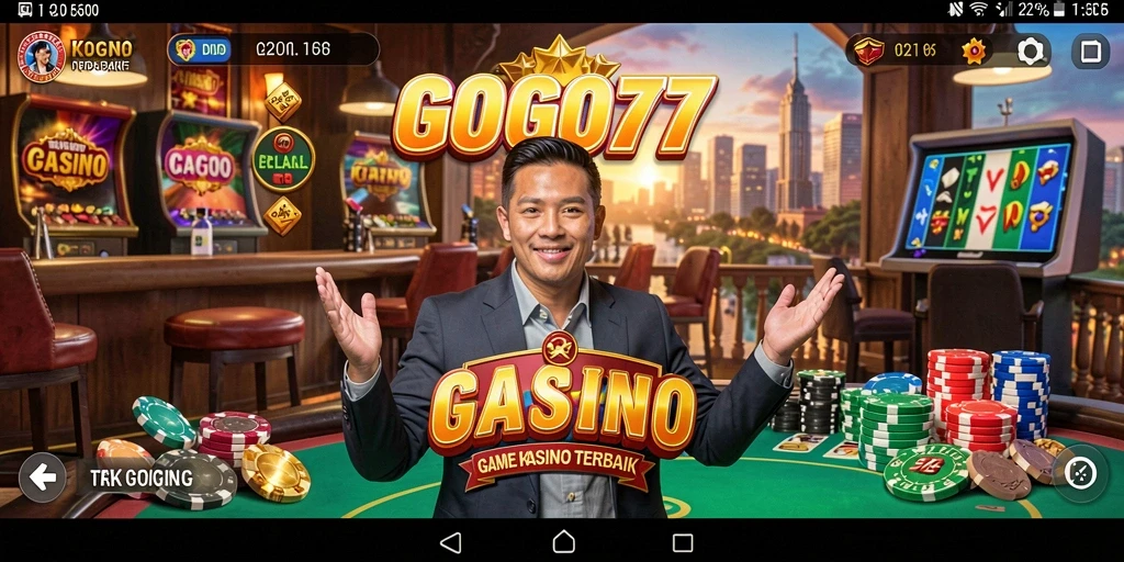 Tampilan menarik gameplay Kasino penuh aksi di GOGO77.