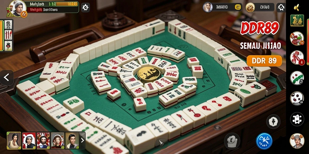 Screenshot IDR89 menampilkan gameplay Mahjong yang menarik.