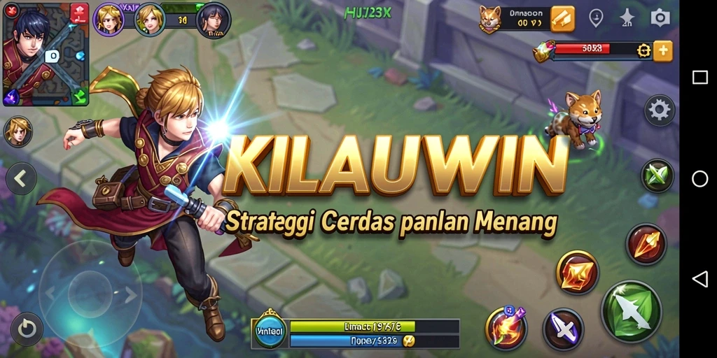 Tampilan gameplay KILAUWIN yang intens dan strategis.
