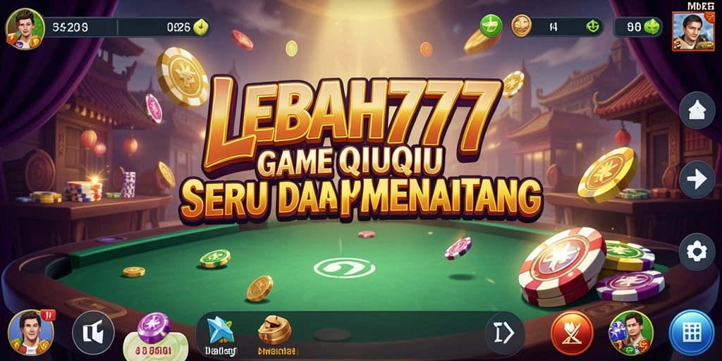 Tampilan gameplay seru dan interaksi pemain di QiuQiu.