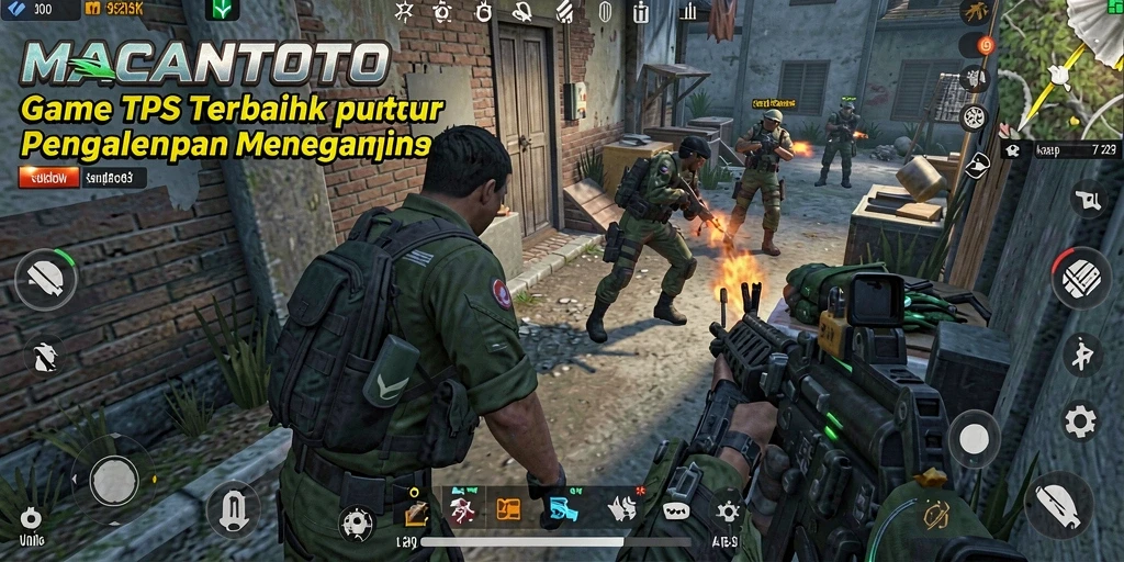 Screenshot keren dari gameplay intens di MACANTOTO.