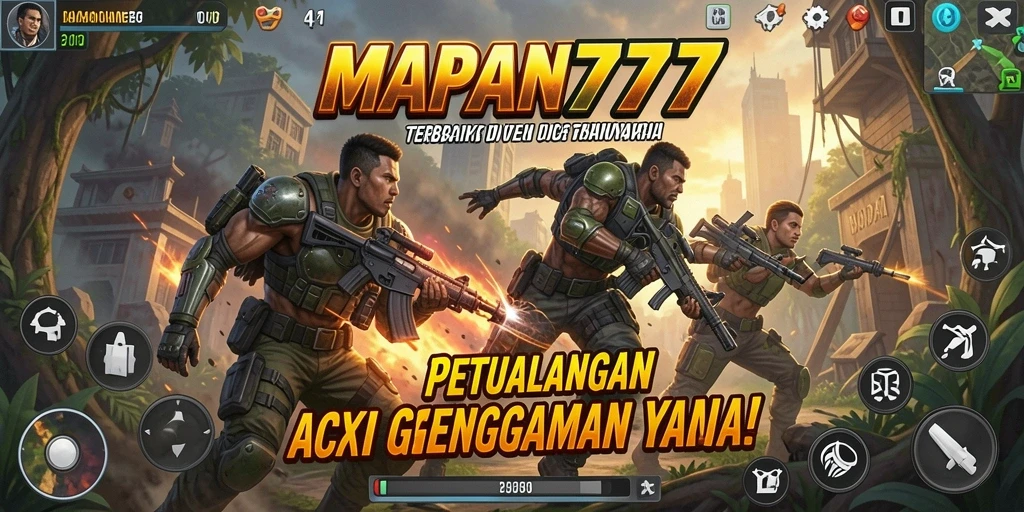 Tangkapan layar utama MAPAN777 menunjukkan aksi menegangkan dalam gameplay.