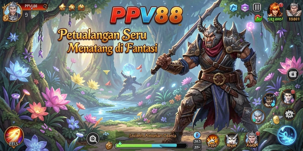 Tampilan menarik dari gameplay PPV88 saat petualangan berlangsung.