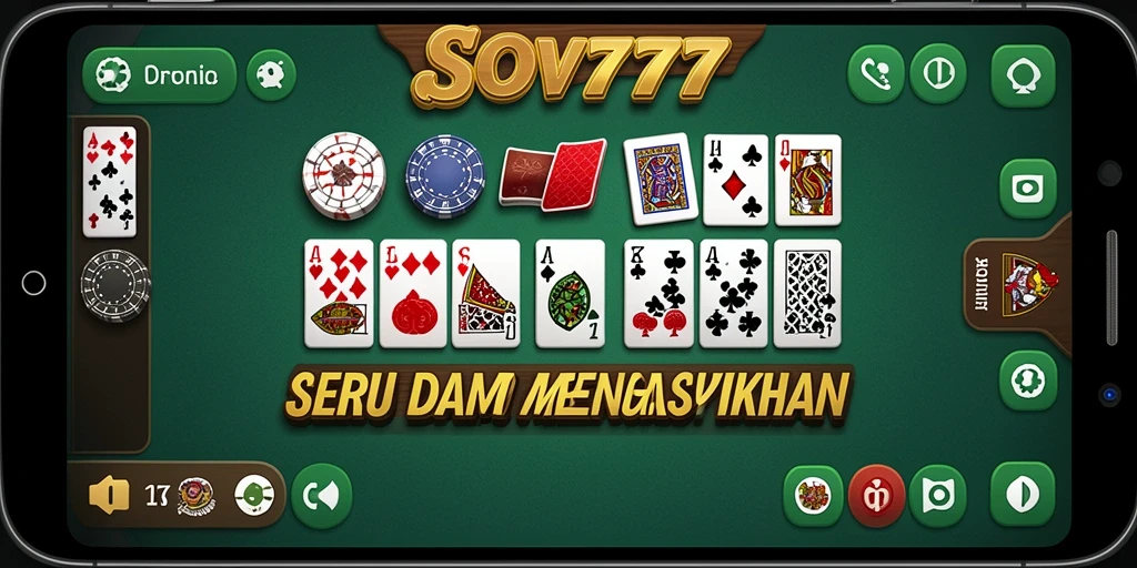 Tampilan utama gameplay SOV777 yang seru dan interaktif.