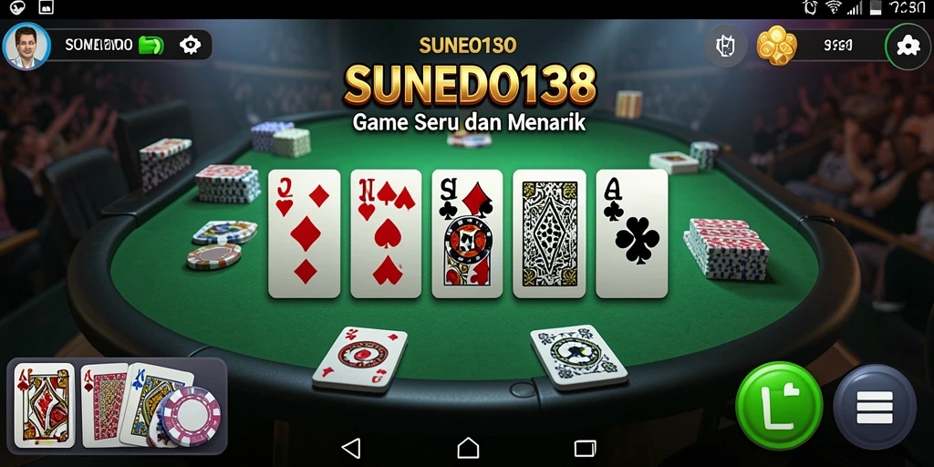 Gameplay seru dalam SUNEO138 yang menampilkan permainan Domino.